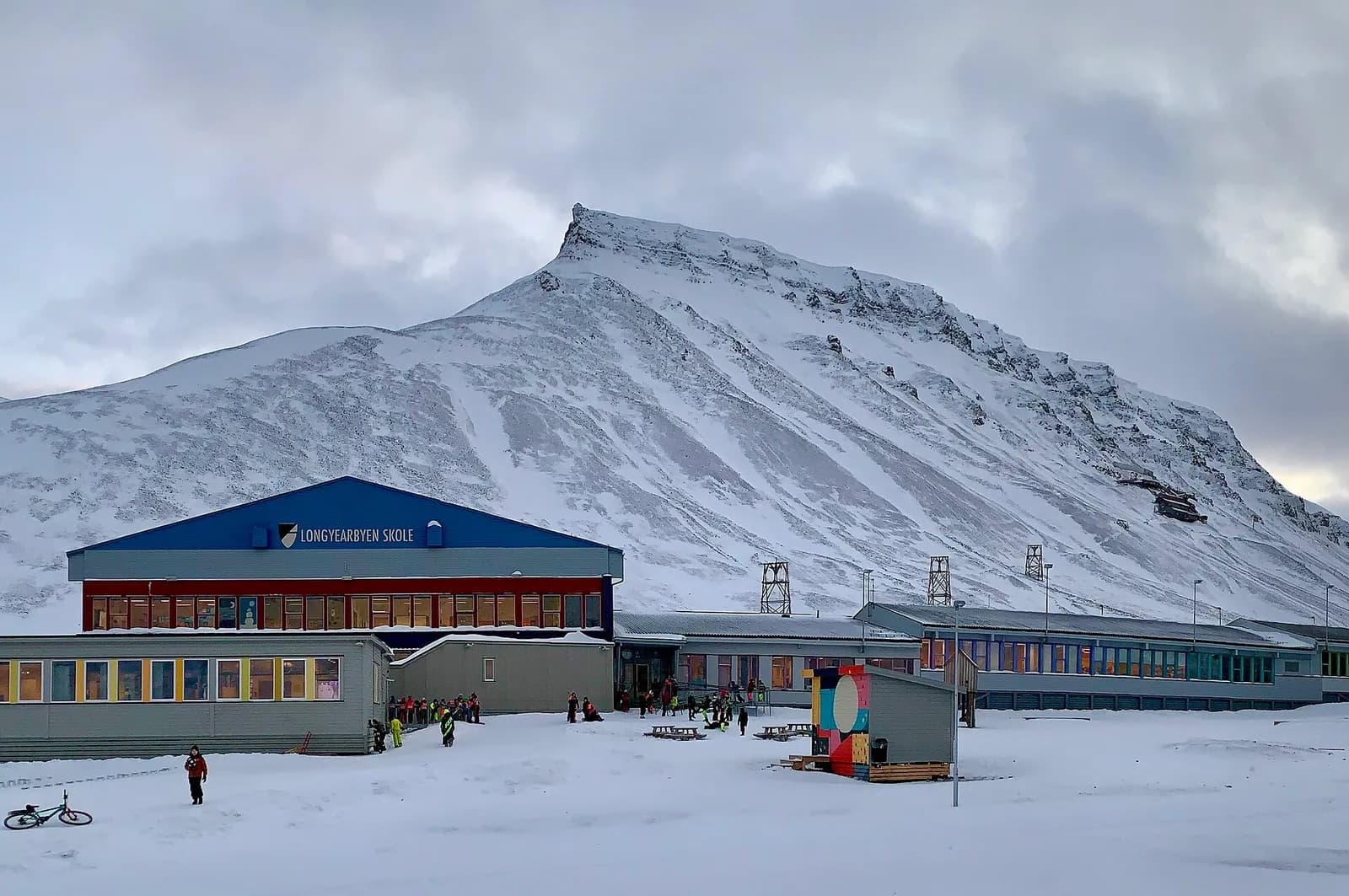 Foto av Longyearbyen skole grunnskole