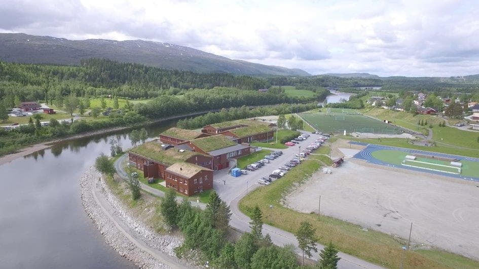 Foto av Grong videregående skole