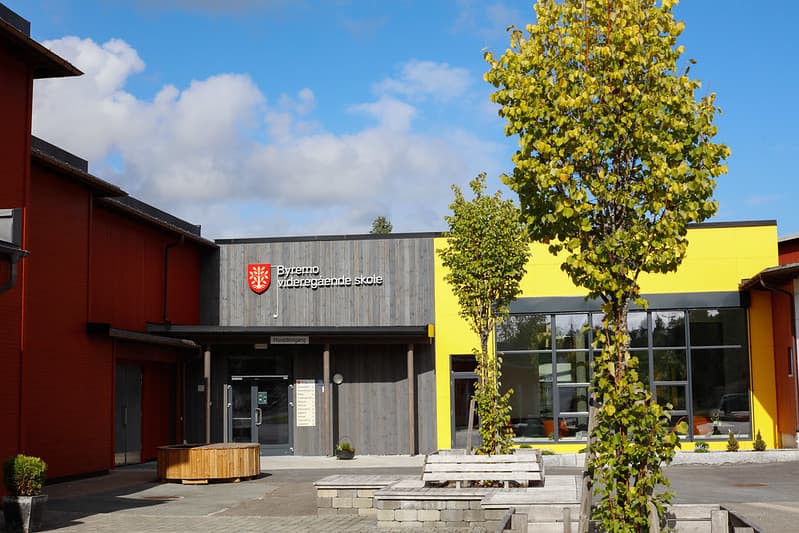 Foto av Byremo videregående skole