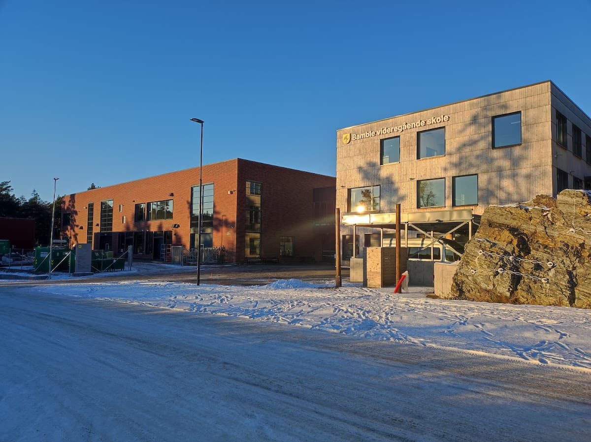 Foto av Bamble videregående skole