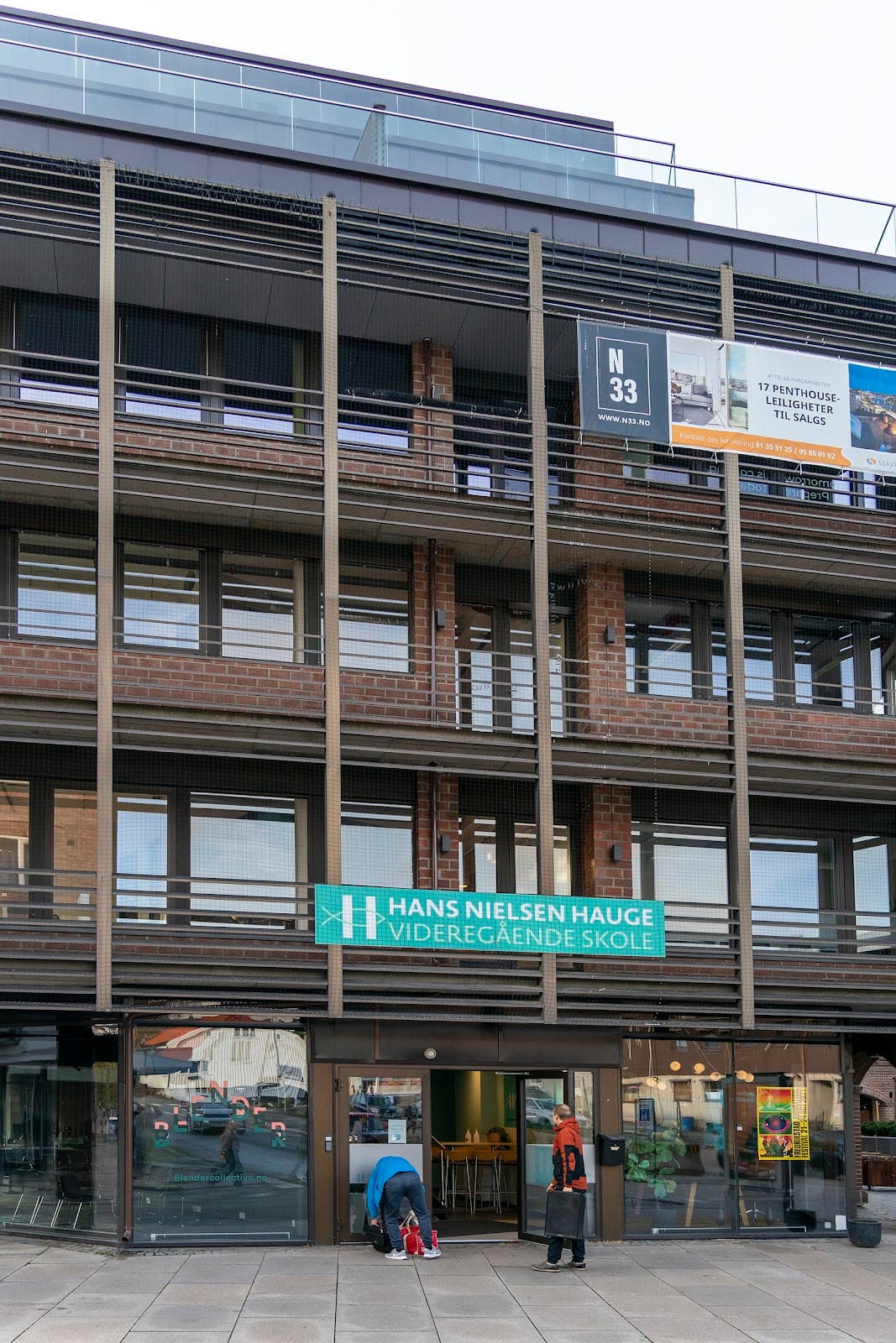 Foto av Hans Nielsen Hauge videregående skole