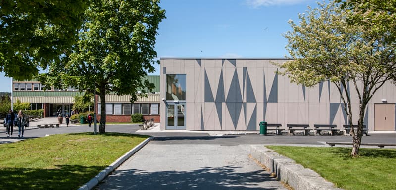 Foto av Greåker videregående skole